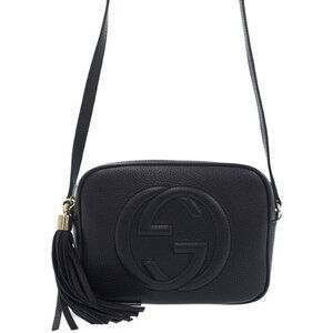 Gucci SOHO Fringe Leather Disco Bag Shoulder